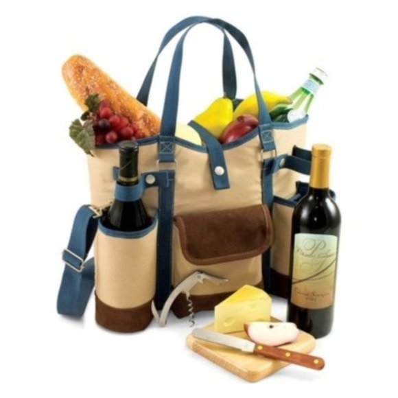 Picnic Time Other - *SOLD* Legacy Wine Country Canvas Picnic Time Large Tote